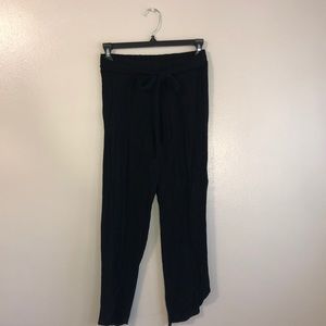 lightweight black pants